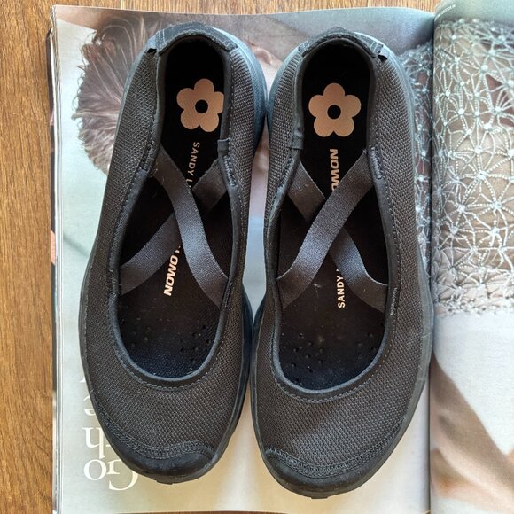 Sandy Liang x Salomon RX MARIE-JEANNE Black (Women's US 8/Eur 40) Good Condition - Picture 1 of 5